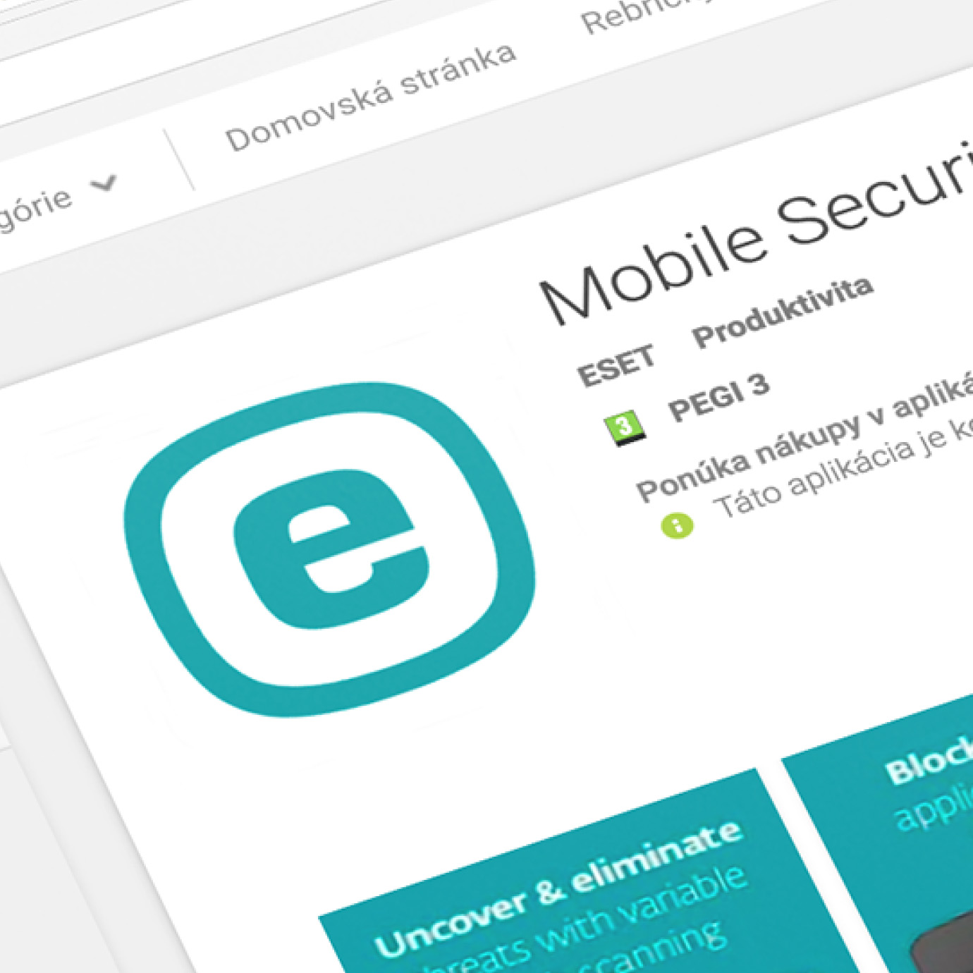 studio 001 eset app logo design